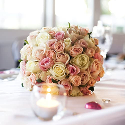 Silk Rose Bridal Bouquet for Home Decoration