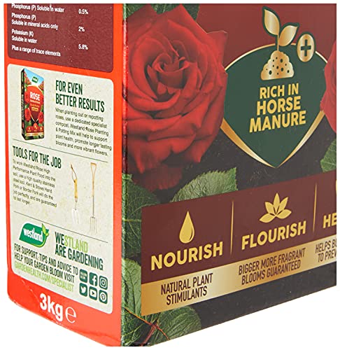 Enriched Rose Food with Horse Manure, 3kg