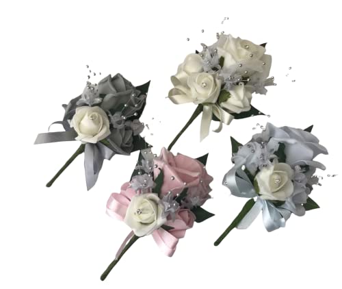 mother ladies wedding pin on corsage