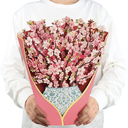 Pop-Up Cherry Blossom Greeting Card