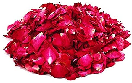Biodegradable Dried Red Rose Petals for DIY Crafts