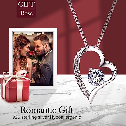 Enchanted Red Rose & Necklace Gift Set