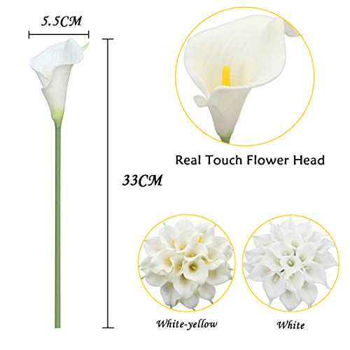 Realistic Calla Lily Bouquet for Home/Party/Wedding Decoration
