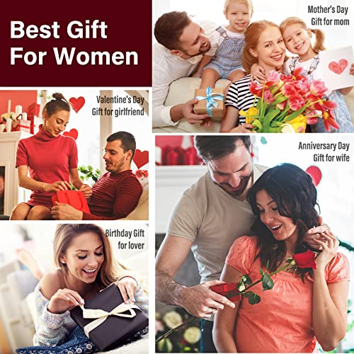 Enchanted Red Rose & Necklace Gift Set