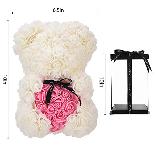 Rose Teddy Bear - Perfect Gift for Her