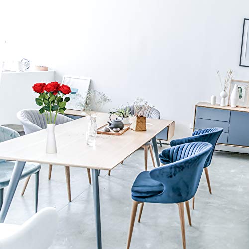 Red Silk Rose Bouquet for Home Decor