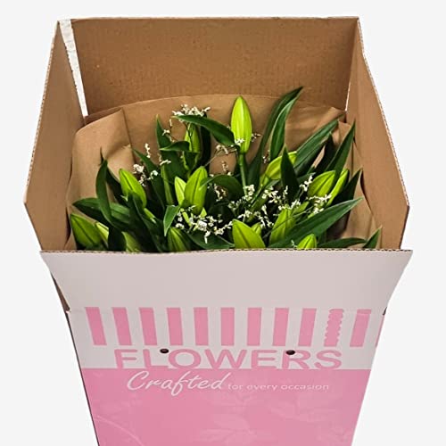 Stunning White Lily Bouquet - Scented Gift