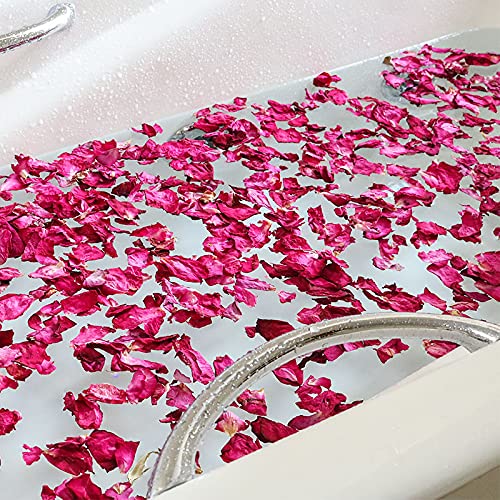 Biodegradable Dried Red Rose Petals for DIY Crafts