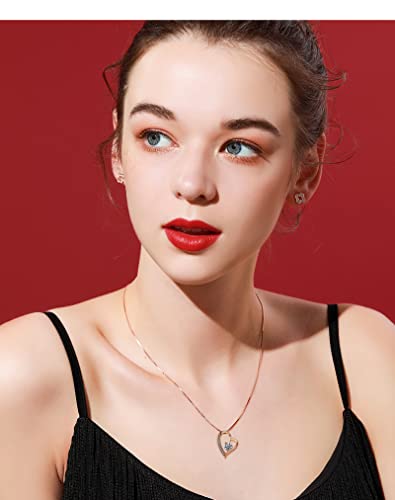 Eternal Rose Gift Box with Necklace