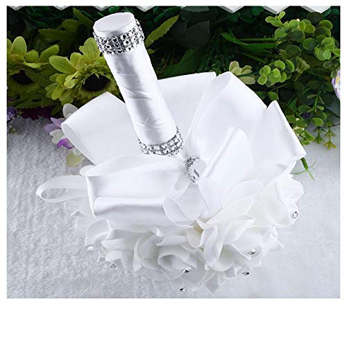 Crystal Rose Bouquet for Weddings