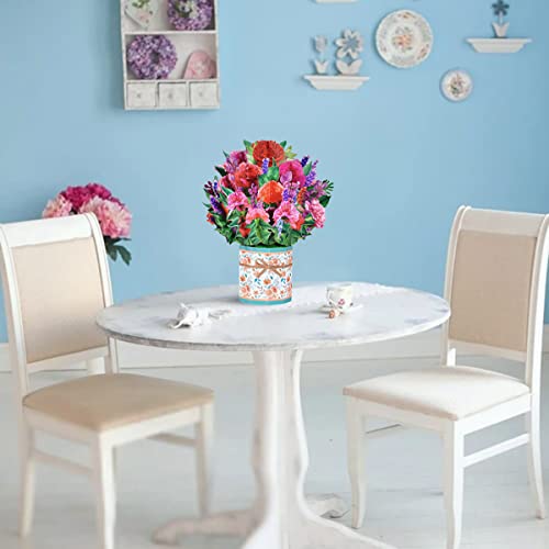 3D Flower Pop Up Greeting Card for Mom