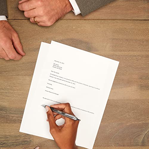 Metallic Grey & Rose Gold Gel Pens Set