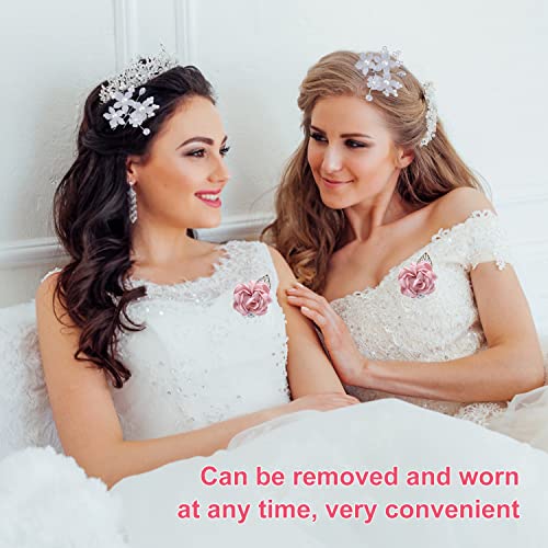 Pink Rose Wrist Corsage Trio