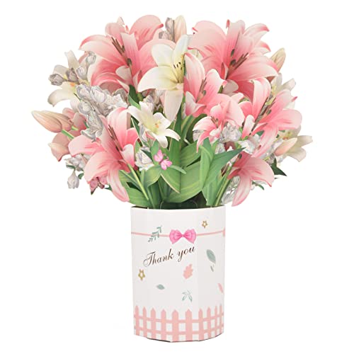 Pop Up Flower Greeting Card