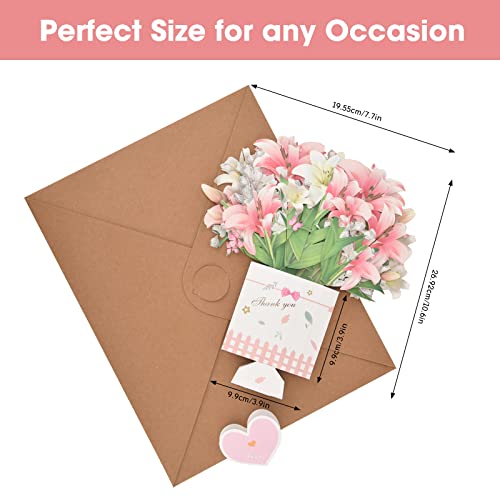Pop Up Flower Greeting Card