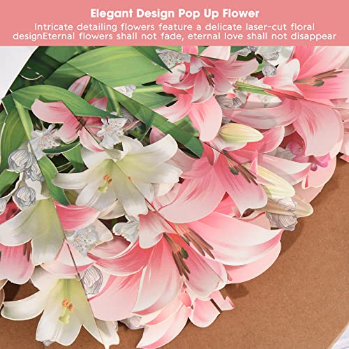 Pop Up Flower Greeting Card