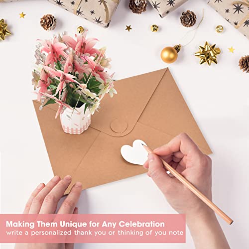 Pop Up Flower Greeting Card