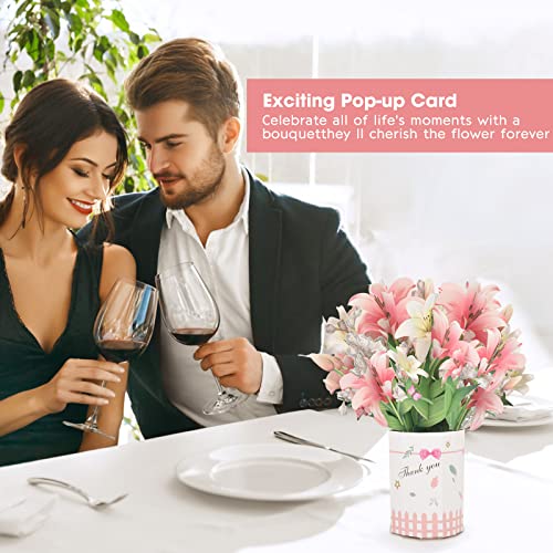 Pop Up Flower Greeting Card