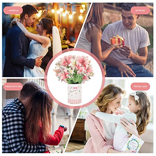 Pop Up Flower Greeting Card