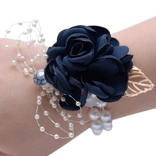 Blue Rose Corsage and Boutonniere Set