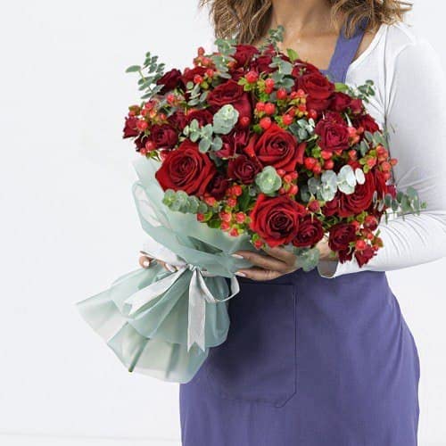 Flowers Delivery Next Day Prime Suitable for Thank You Birthday Congratulations Get Well Soon - Anniversary and more - Best Gift Is A Fresh Flower Bouquet