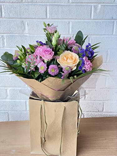 Pink Flower Bouquet - Next Day Delivery