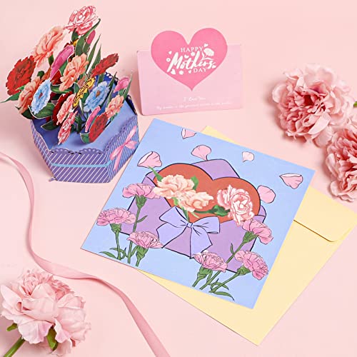 Mother's Day 3D Pop Up Flower Bouquet Card