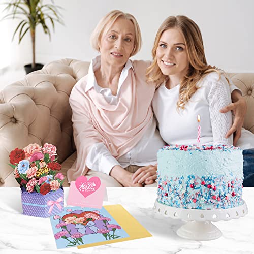 Mother's Day 3D Pop Up Flower Bouquet Card