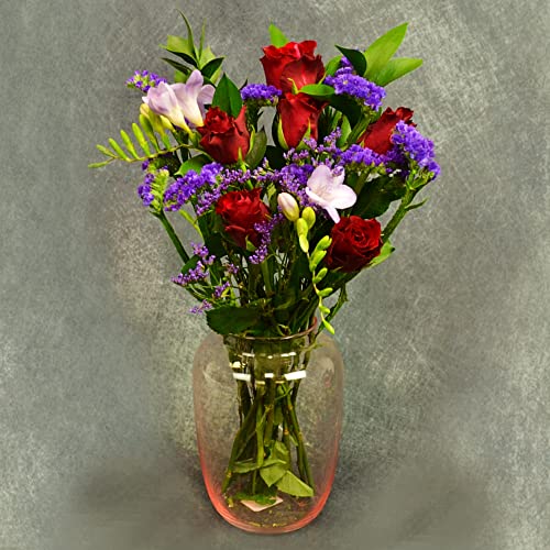 Mini Love struck Flower Letterbox Bouquet, Create at Home Fresh Flowers, Fresh Flowers Delivered Next Day Prime Delivery, Flowers Fresh Bouquet for Birthdays, Thank You Gifts etc.