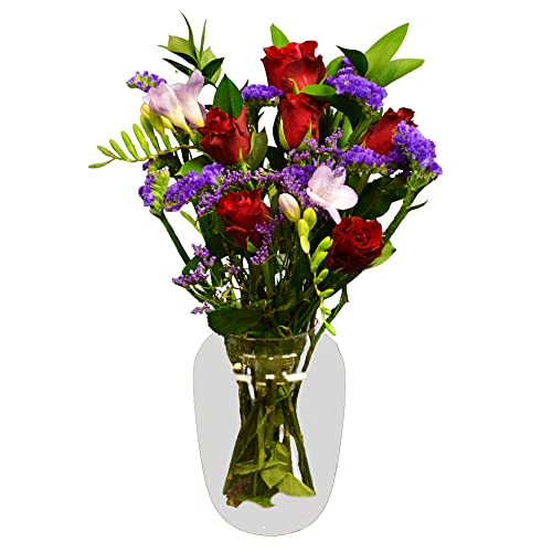 Mini Love struck Flower Letterbox Bouquet, Create at Home Fresh Flowers, Fresh Flowers Delivered Next Day Prime Delivery, Flowers Fresh Bouquet for Birthdays, Thank You Gifts etc.