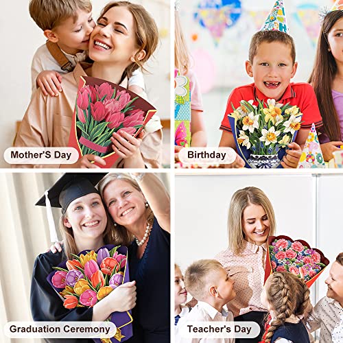 Handmade 3D Pop Up Mother's Day Card