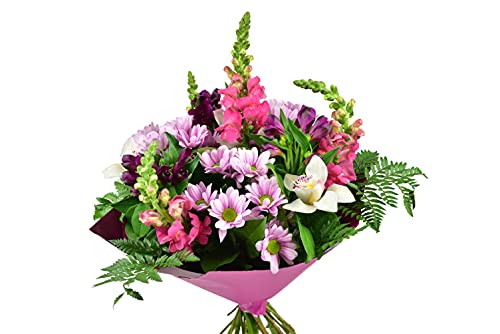 Natural Elegance, Fresh Cut Online Flowers Perfect for Birthday, Anniversary, Thank You, Get Well, Congrats Gift, Next Working Day Delivery Prime