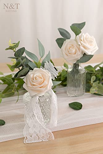 Real Touch Foam Roses for Home Decor