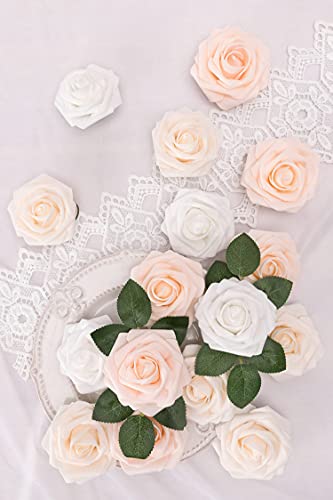 Real Touch Foam Roses for Home Decor