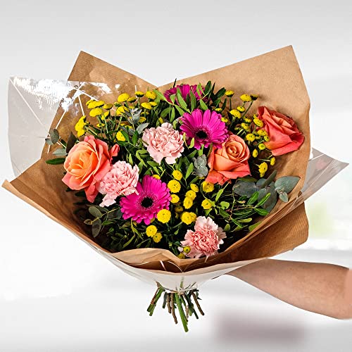 Mother's Day Vibrant Bouquet, Mother's Day Fresh Flowers, Fresh Flowers Delivered Next Day Prime Delivery, Flowers Fresh Bouquet for Birthdays, Thank You Gifts and more.