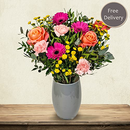 Mother's Day Vibrant Bouquet, Mother's Day Fresh Flowers, Fresh Flowers Delivered Next Day Prime Delivery, Flowers Fresh Bouquet for Birthdays, Thank You Gifts and more.