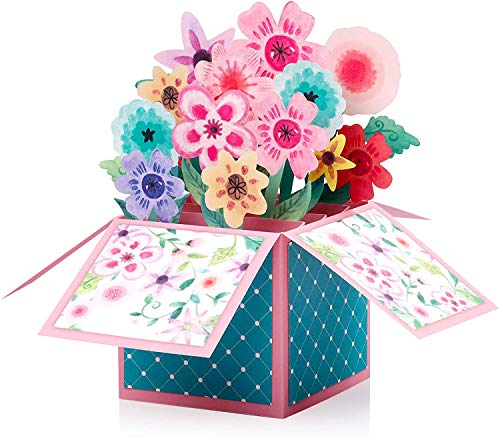 3D Flower Box Greeting Cards for All Occasions