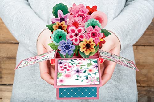3D Flower Box Greeting Cards for All Occasions