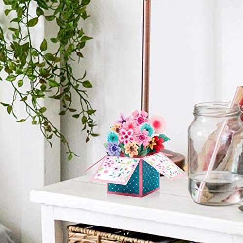 3D Flower Box Greeting Cards for All Occasions