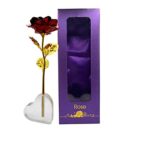 24k Gold Plated Forever Rose with Gift Box