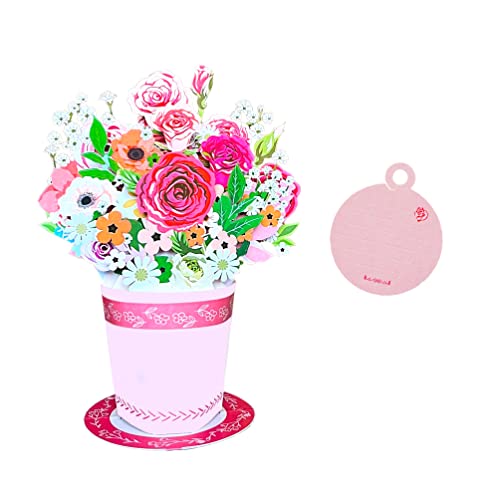 Pop Up Roses Bouquet Card