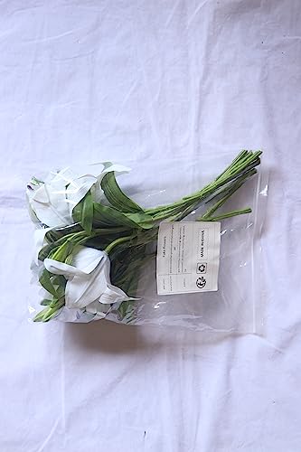 Real Touch Tiger Lily Bouquet - White