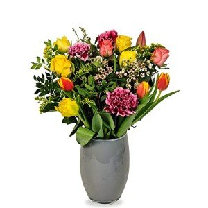 Mother's Day Bouquet with Fresh Spring Flowers