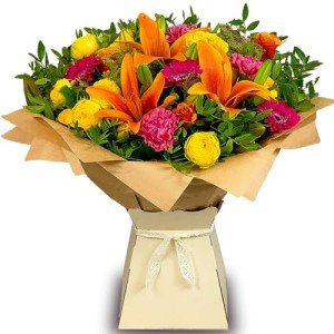 Hawaiian Sunset Bouquet for Special Occasions