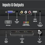 Westinghouse 32" LED TV with Built-in DVD Player