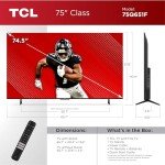 TCL 75-Inch QLED 4K Smart TV with Fire TV