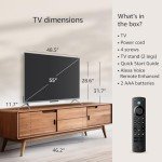 Amazon Fire TV 55" 4K QLED Smart TV