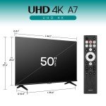 Hisense 50" A7 Series 4K Smart Google TV