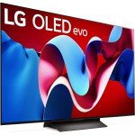 LG 65” OLED evo C4 Series Smart TV
