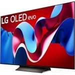 LG 65” OLED evo C4 Series Smart TV